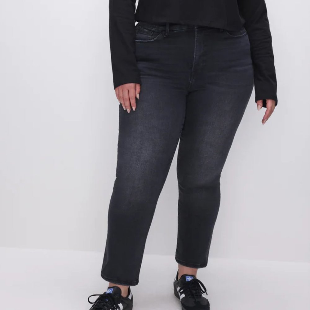 Good American always fit "Good Legs" straight Jeans